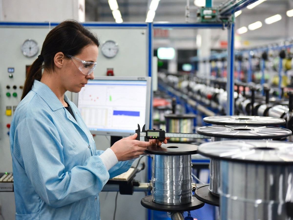 In-line quality checks on the production line