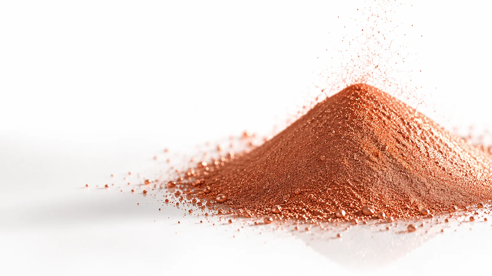 Illustrative ultrafine copper powder