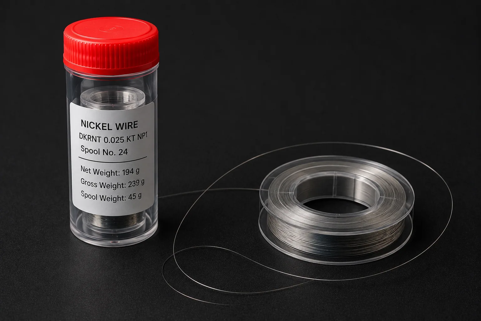 Owner-supplied nickel wire spool and packaging visualization 1
