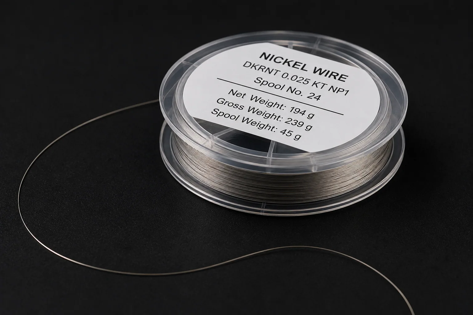 Owner-supplied nickel wire spool and packaging visualization 2