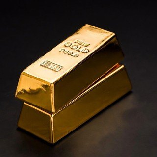 Illustrative metal ingots representing future asset categories